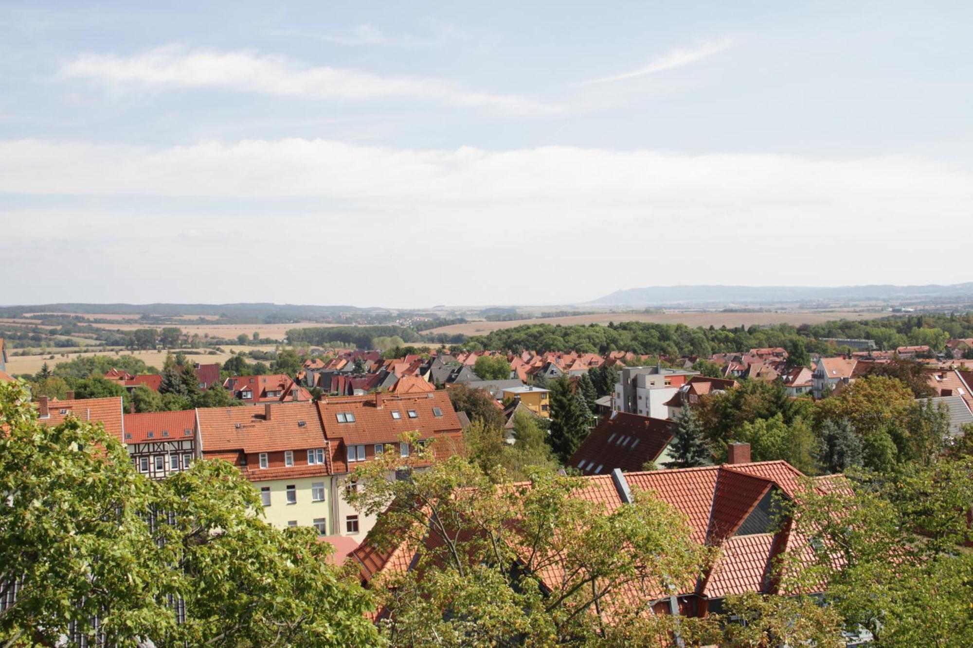 Apartment Kunsthaus Penthouse Dg Nordhausen Buitenkant foto